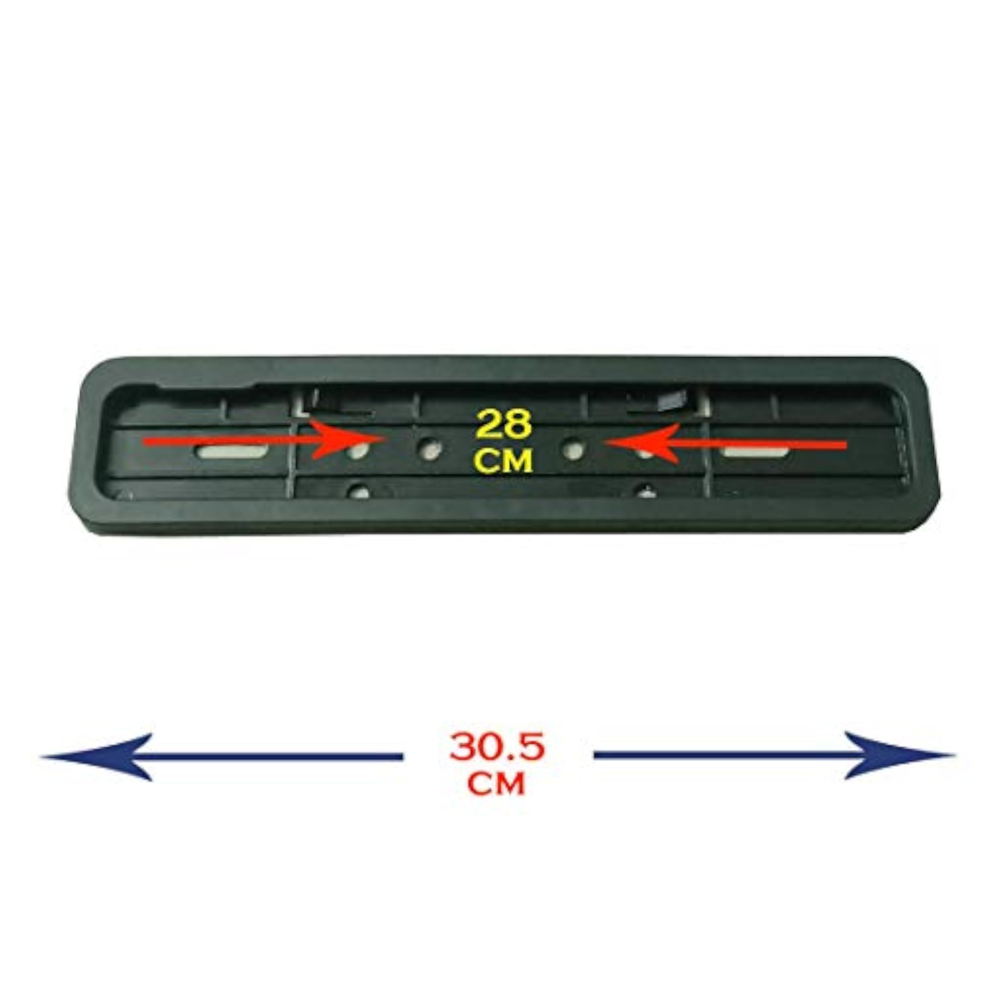 Bike Number Plate Frame & Cover for HSRP/IND Plates